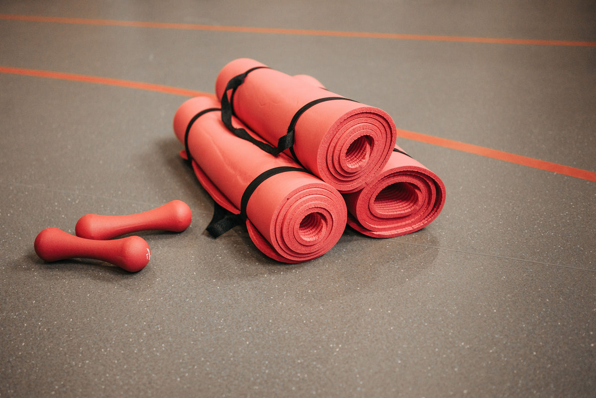 Non-Slip Yoga Mat with Carry Strap