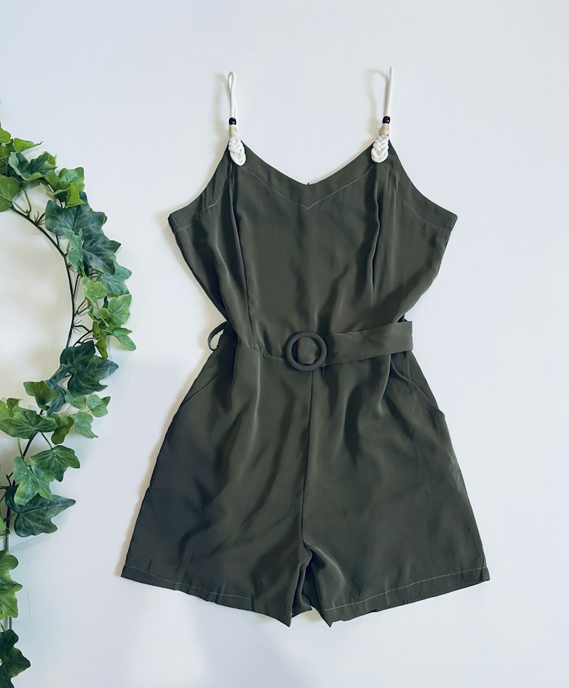 Tie-Front Mini Dress